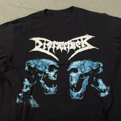 Dismember Band Gift For Friends Black T-Shirt Cotton All Size AE141
