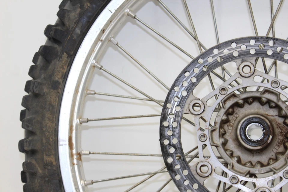 00-13 YAMAHA YZ125 YZ250 YZ250F OEM 21 «ПЕРЕДНЕЕ КОЛЕСО ОБОД СТУПИЦА ХОРОШО 5NY-25111-00-00 - Изображение 4 из 4