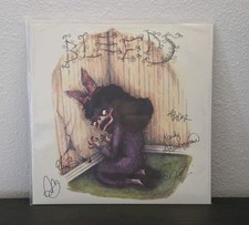 WEDNESDAY Bleeds Limited Edition Eco Mix Color Vinyl LP SIGNED Cover Autographed