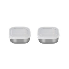 Leakproof Stainless Steel  Metal Fresh Keeping Box Food Storage Container