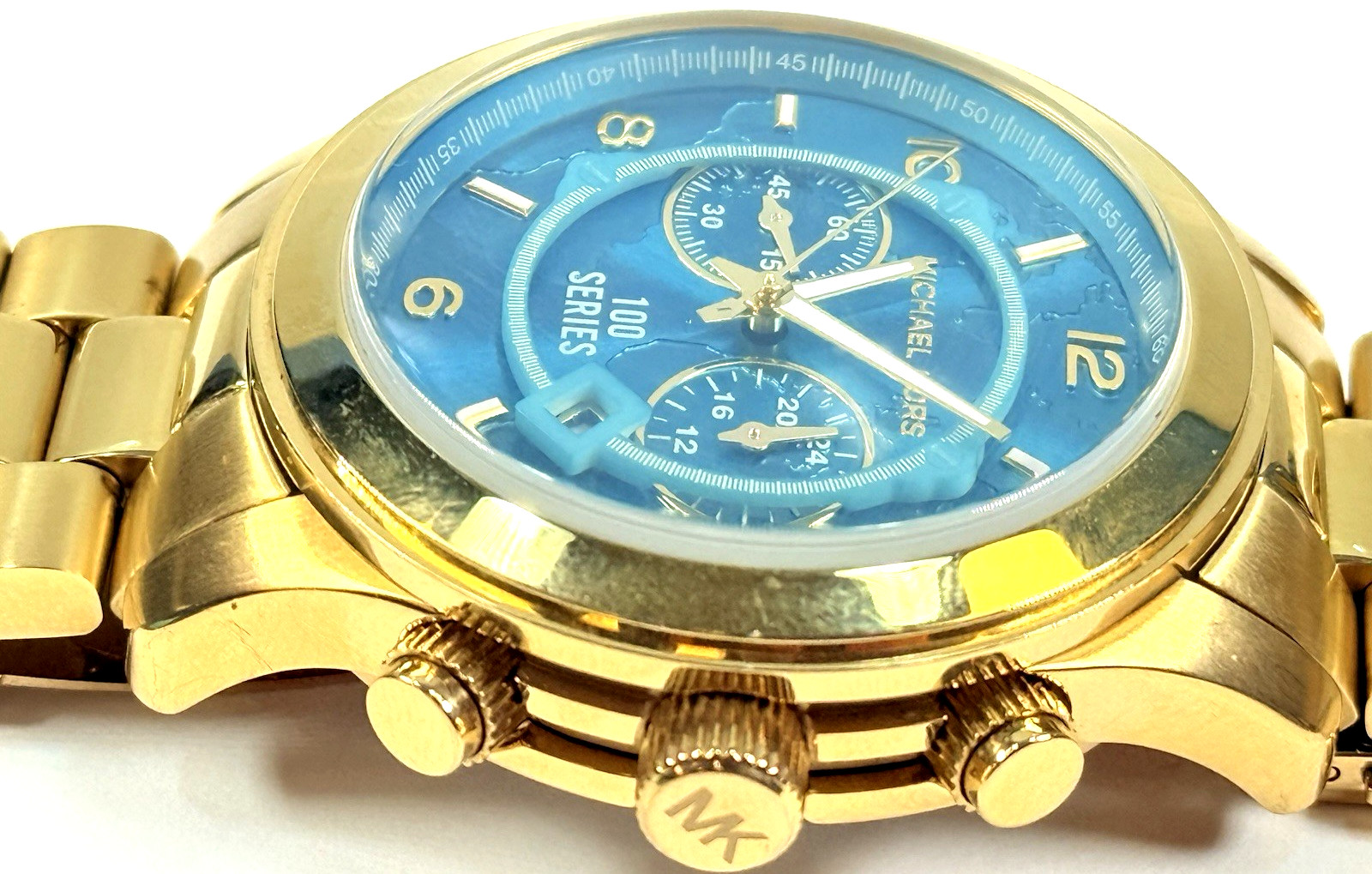 [MICHAEL KORS] Hunger Stop Gold MK8315 Stainless Steel Bracelet Women's Watch thumbnail 4