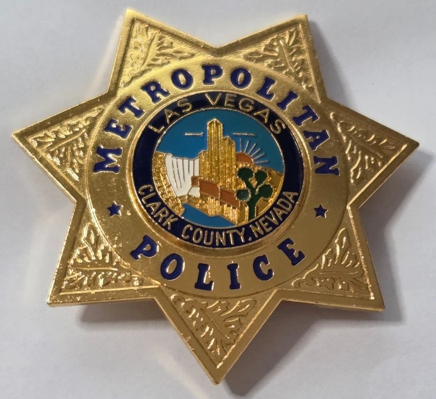 Film + TV Abzeichen LAS VEGAS 1994 Metropolitan Police Polizei Göde Repro USA