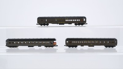Unbekannt N Konvolut US Railway Post Office Cafe Observation Car Passenger Car S