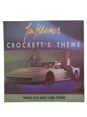 Jan Hammer   Crockett´s Theme / Miami Vice New York Theme Single Vinyl