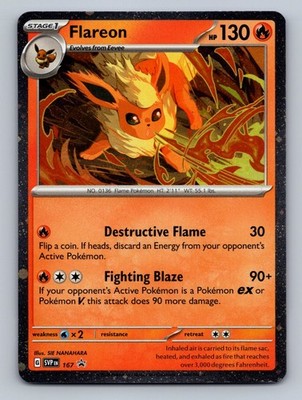Flareon - (Cosmos Holo) Promo SV: Scarlet & Violet Promo Cards 167 NM