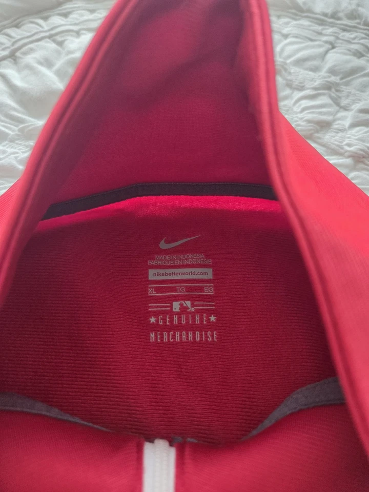 Cincinnati Reds Men's XL Full Zip Track Jacket MLB - Image 2 of 2