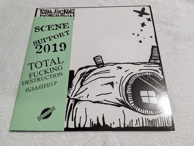 TOTAL FUCKING DESTRUCTION #USA4TFD LP black scene Exit-13 Brutal Truth grind