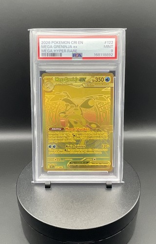 Mega Greninja ex 122/086 Me04: Chaos Rising Holo