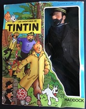 TINTIN Capitaine Haddock poupée figurine marque SERI 1985 Très bon état
