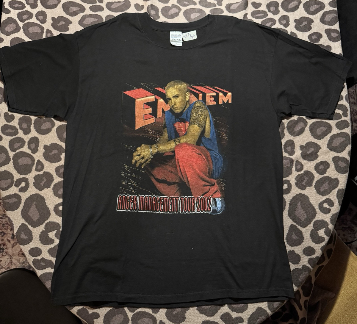 Vtg Eminem Anger Management Tour 02 Shirt Sz XL 23,5/30,5 Vtg Eminem Anger Management Tour 02 Shirt Sz XL 23,5/30,5