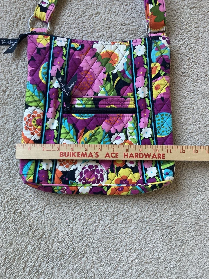 Vera Bradley Va Va Bloom Large Hipster Shoulder Bag New - Image 4 of 4