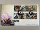 GB 2024 Dungeons & Dragons FDC Christchurch Postmark Unaddressed
