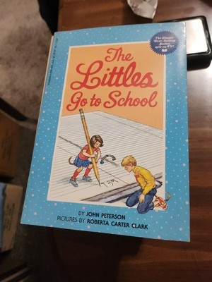 Vtg RARE The Littles Go to School By John Peterson Scholastic 1983