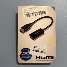Philips Display Port to HDMI Adapter Black