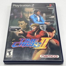 Time Crisis II (Sony PlayStation 2, 2001) COMPLETE! Tested & Working!