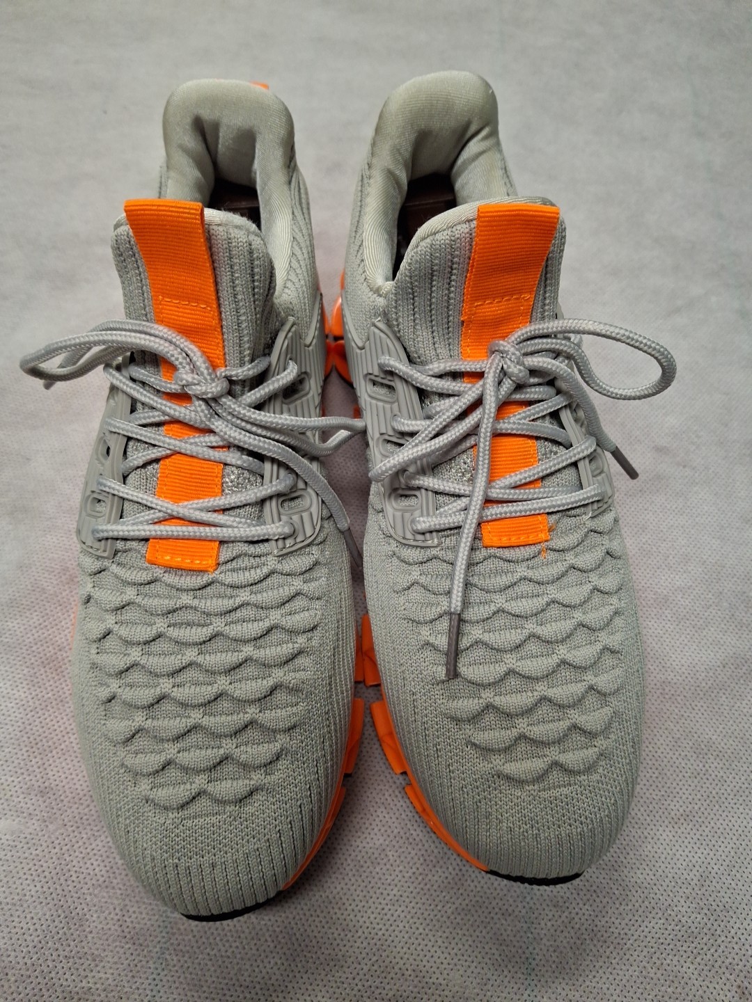 SAOLA Sneaker leggera traspirante donna 7 5 grigio e arancione