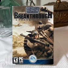 Medal Of Honor Allied Assault Breakthrough Expansion Pack Pc Cd-ROM T-Teen 