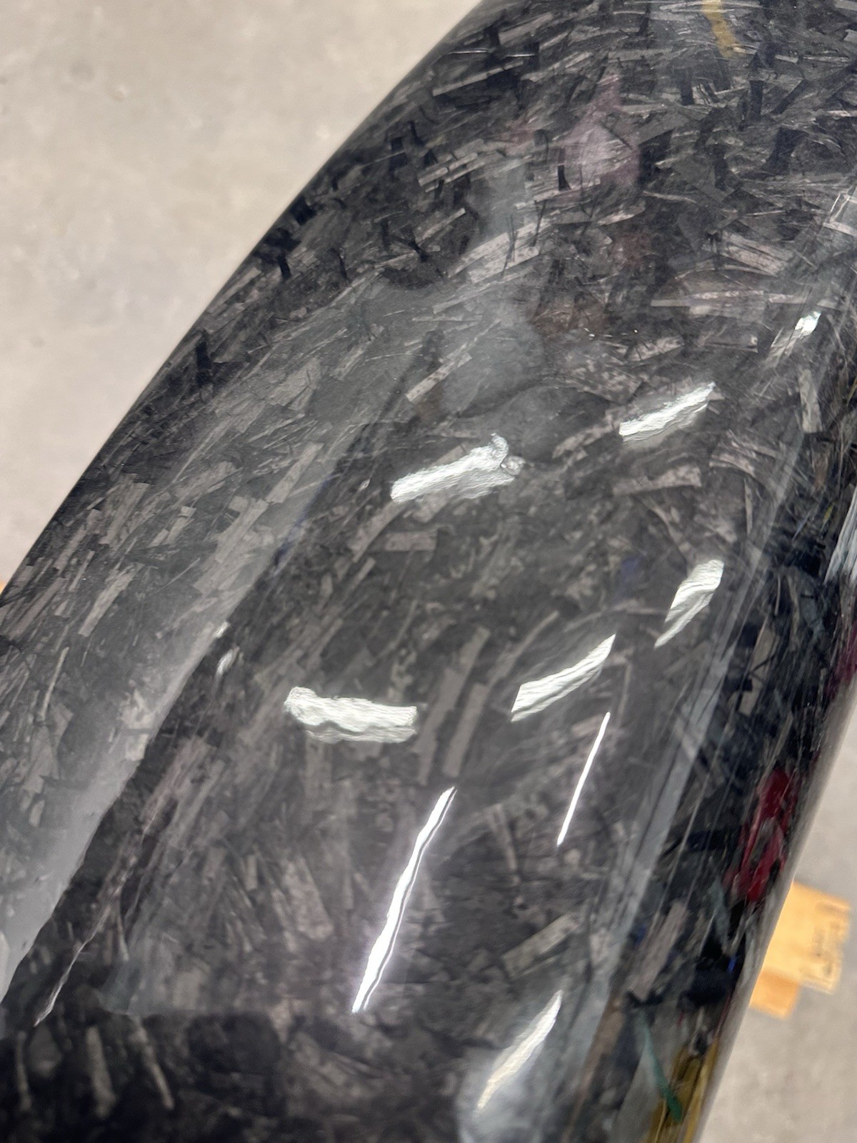 McLaren 720s Front Bumper Carbon Forged Carbon ( Minor Damage )