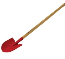 VTG Ames® True Temper “Real Tools for Kids” ROUND POINT SHOVEL🔴Red Steel & Wood