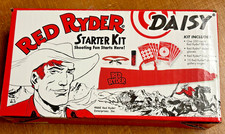 DAISY RED RYDER STARTER KIT BBs, GLASSES, GUN SLEEVE, TARGETS