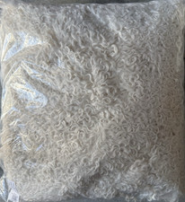 Pottery Barn Teen Faux Mongolian Fur Bean Bag Cover - Large - Ivory - New