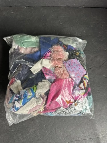 Barbie Doll Clothes Lot Mixed Outfits Dresses Pants Accessories Vintage