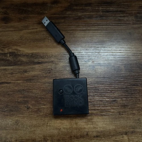 Rock Band Wireless vintage Guitar USB Dongle Receiver for Sony PS2/PS3 tested
