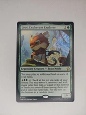 Loot Exuberant Explorer Magic the Gathering Foundations Card 0106