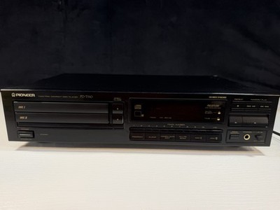 Vintage 1993 Pioneer PD-T 510 Twin Tray Compact Disc Player Powers On