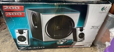 Logitech Z-2300 THX-Certified 2.1 Subwoofer Speaker System, With Original Box