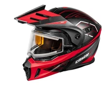 New Castle X Red V2 Fierce Modular Snowmobile Heated Helmet M L XL 2X 3X 45-2221