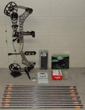 Loaded LEFT Handed Mathews V3X/29 Bow Package- Many Draw Lengths/Weights