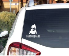 Car window decal