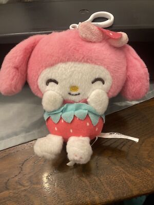 San Rio - My Melody Fruit Series - Mascot Plush Toy Keychain