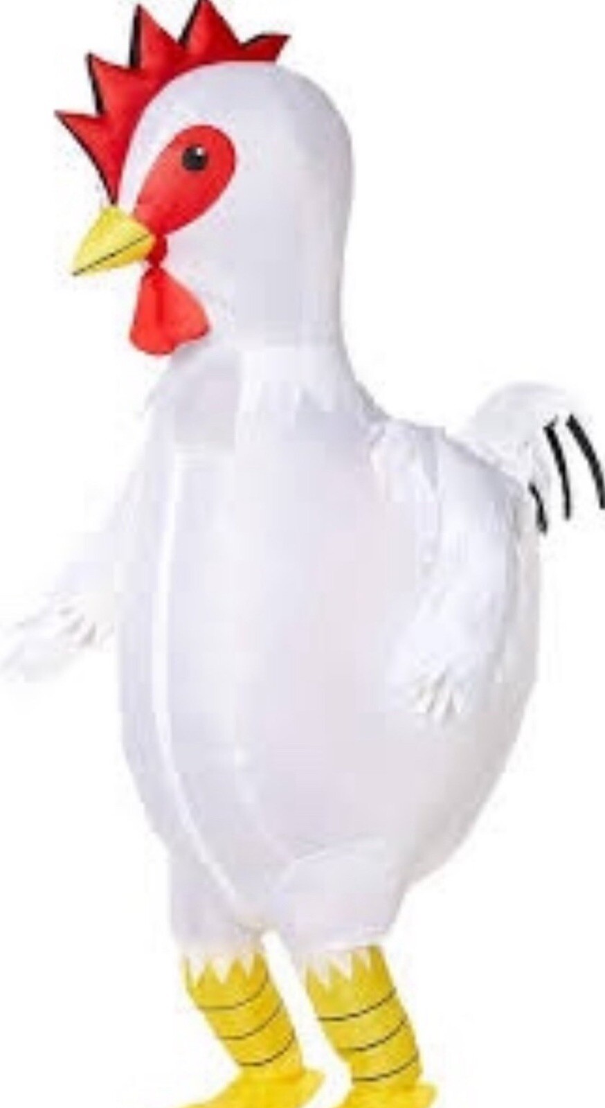 Spirit Halloween Inflatable Chicken Costume Halloween… Gem