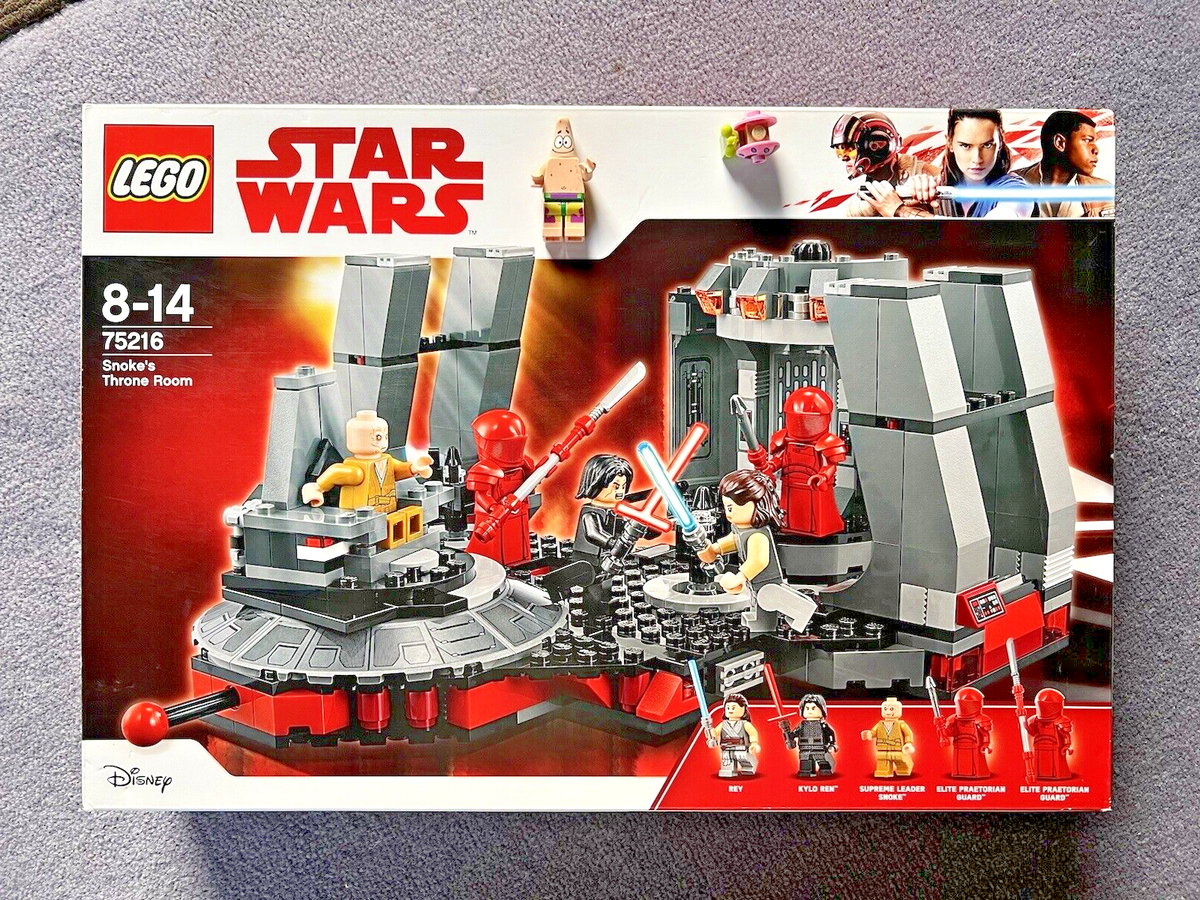 New] LEGO 75216 STAR WARS EP8 Snokes Throne Room KYLO REY SNOKE