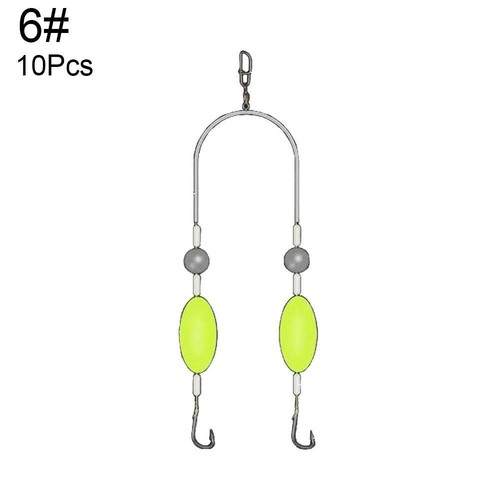 Double-Hook Reverse Bottom Rig Upgraded Version Boosts Hook Fishing Hook Set~ - Bild 7 von 21