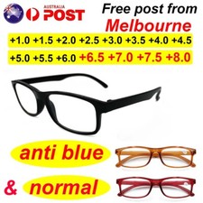 Magnifying Reading Glasses +1.0 to +4.0 +4.5 +5.0 +5.5 +6.0 +6.5 +7.0 +7.5 +8.0