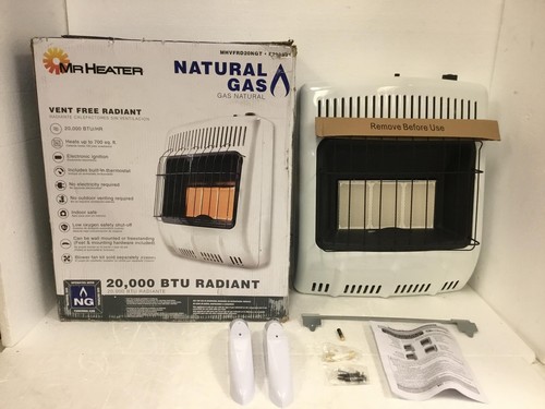 NEW Mr.Heater MHVFRD20NGT 20000 BTU Vent Free Natural Gas Radiant Wall Heater
