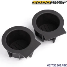 Front Console Cup Holder Insert Liner Fit For Ford F-150 Expedition Navigator