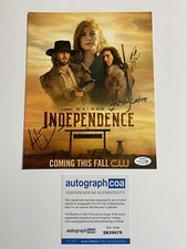 Walker Independence cast signed autographed 8x10 photo Matt Barr Cortez ACOA