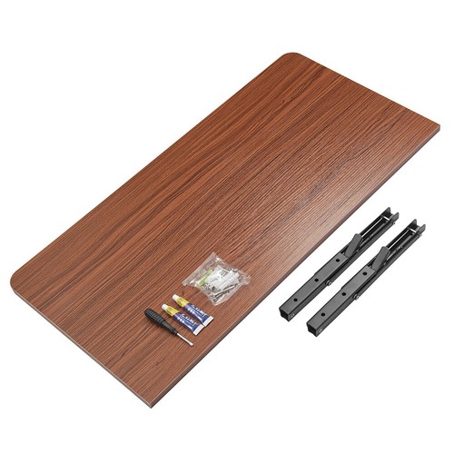 Home Folding Wall Mounted Desk Computer Desk Study Workstation Writing Table UK - Picture 13 of 18