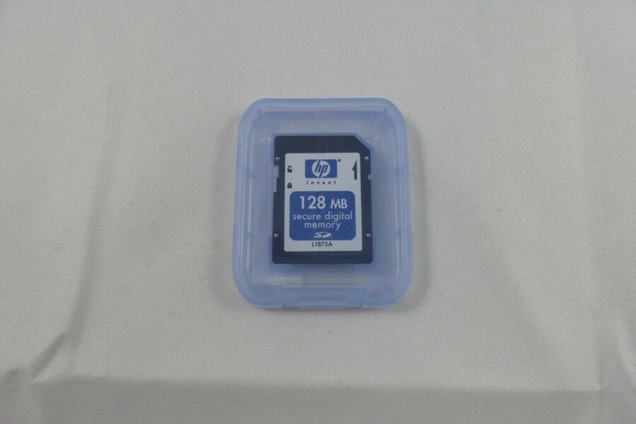HP L1873A 128 MB SD Secure Digital Flash Memory Card (FA135A#AC3) - Image 2 of 3