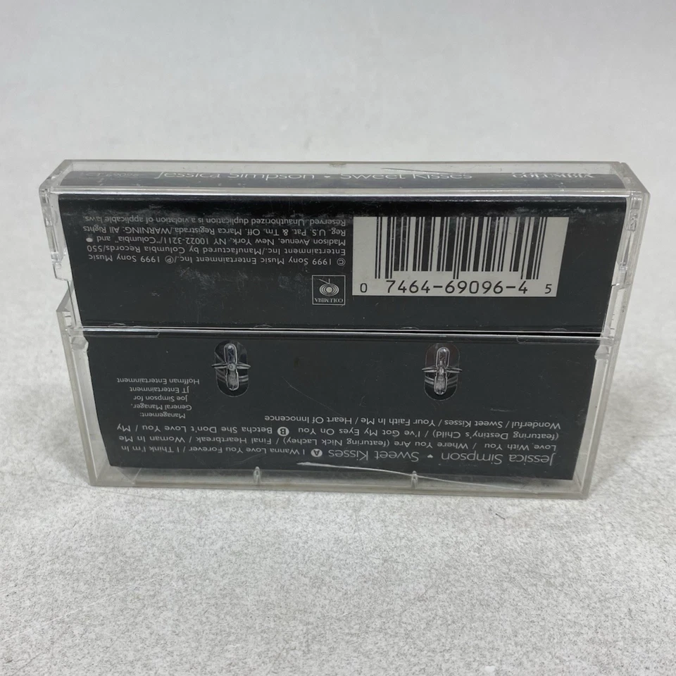 Jessica Simpson Sweet Kisses Cassette Tape 1999 Pop Music Tested - Image 2 of 2