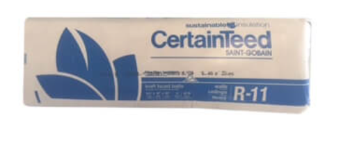 Certainteed R11 FACED Fiberglass Insulation 237.67 Sq.ft (23 x 93)