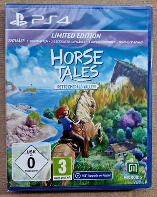 Horse Tales Rette Emerald Valley Limited Edition - PS4 PlayStation 4 - NEU & OVP