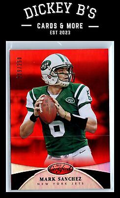 2013 Panini Certified Mirror Red #52 Mark Sanchez New York 2013 Panini Certified Mirror Red #52 Mark Sanchez New York