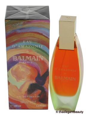 Eau D'Amazonie De Balmain By Balmain 3.4oz/100ml Edt Spray For Women New In Box