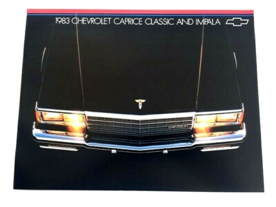 1983 Chevrolet Caprice Classic Impala Original Canada Car Sales
