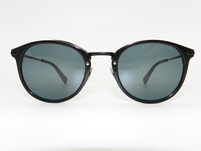 Authentic BRIONI EYEWEAR Black Round Sunglass BR0036S - 001 